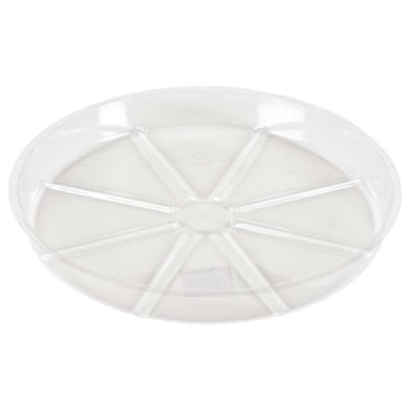 Woodstream VS14VUS 14 In. Clear Plant Saucer - Pack Of 25